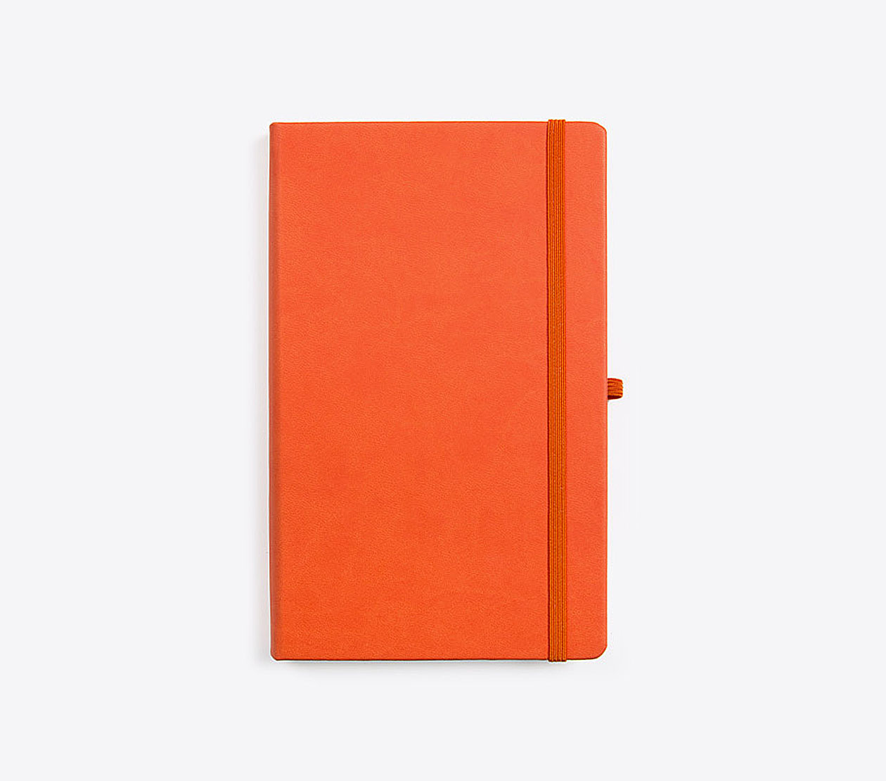 Notizbuch Premium Hardcover Individuell Gestalten Bedrucken Orange