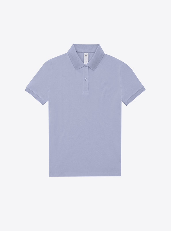 Polo Shirt Damen Easy B+c Mit Logo Bedrucken Lavender
