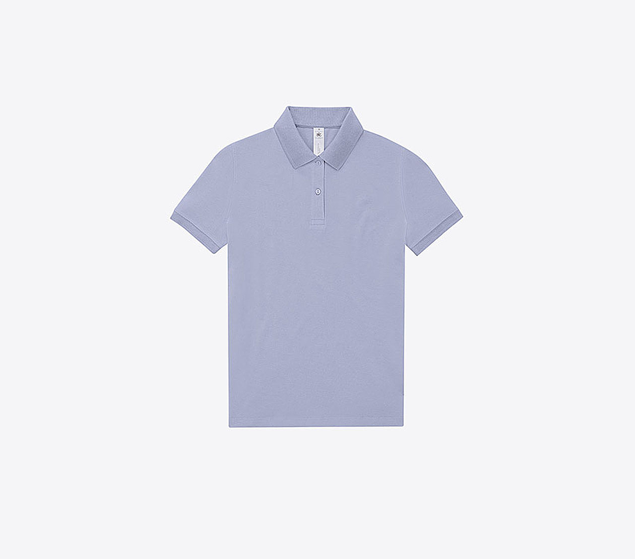 Polo Shirt Damen Easy B+c Mit Logo Bedrucken Lavender