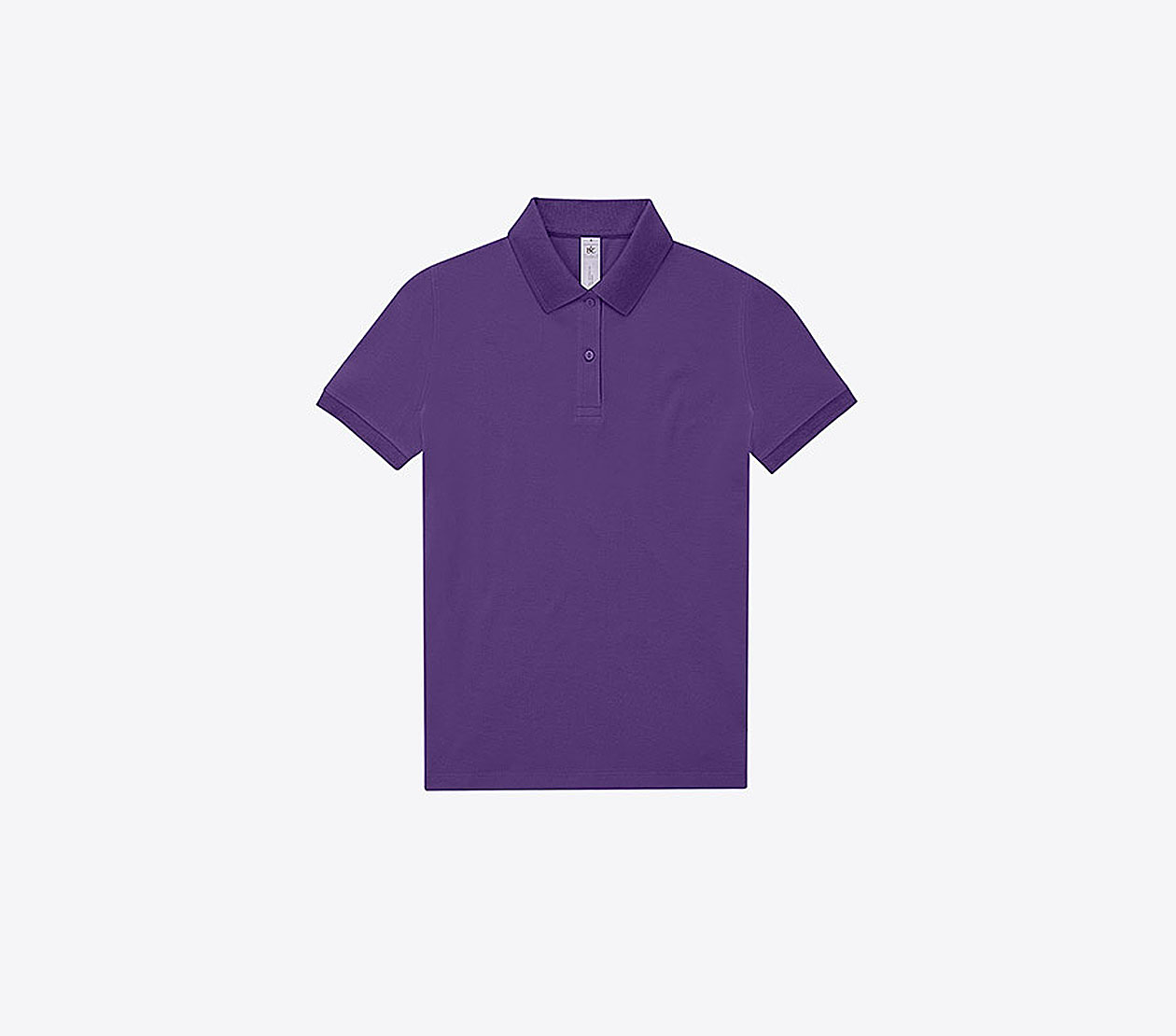 Polo Shirt Damen Easy B+c Mit Logo Bedrucken Meta Lilac