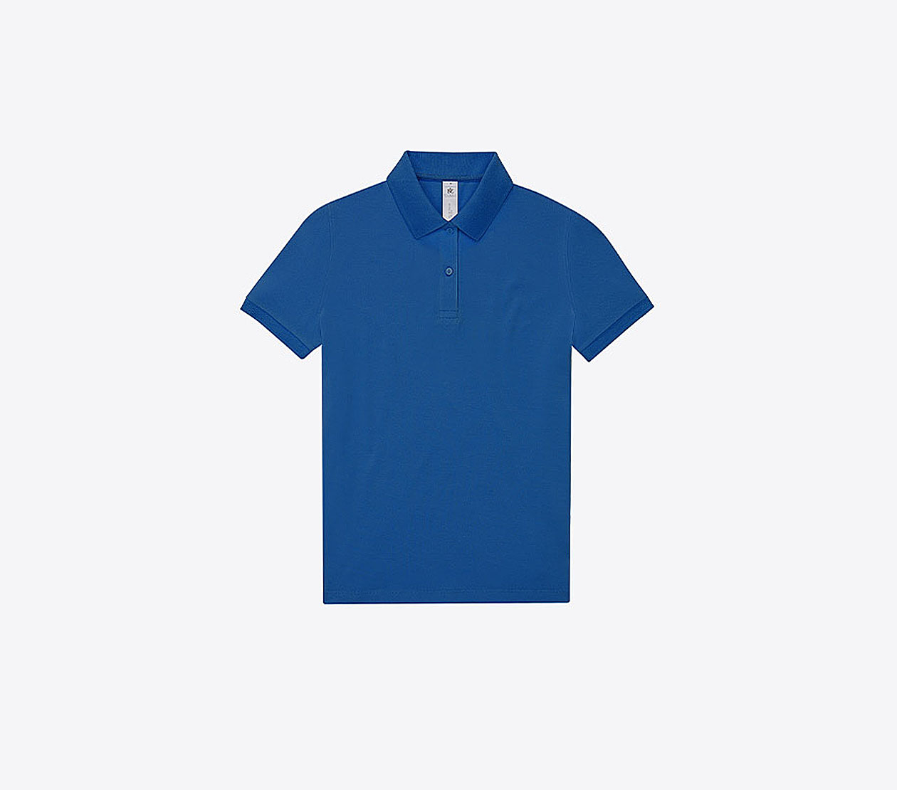 Polo Shirt Damen Easy B+c Mit Logo Bedrucken Royal Blue