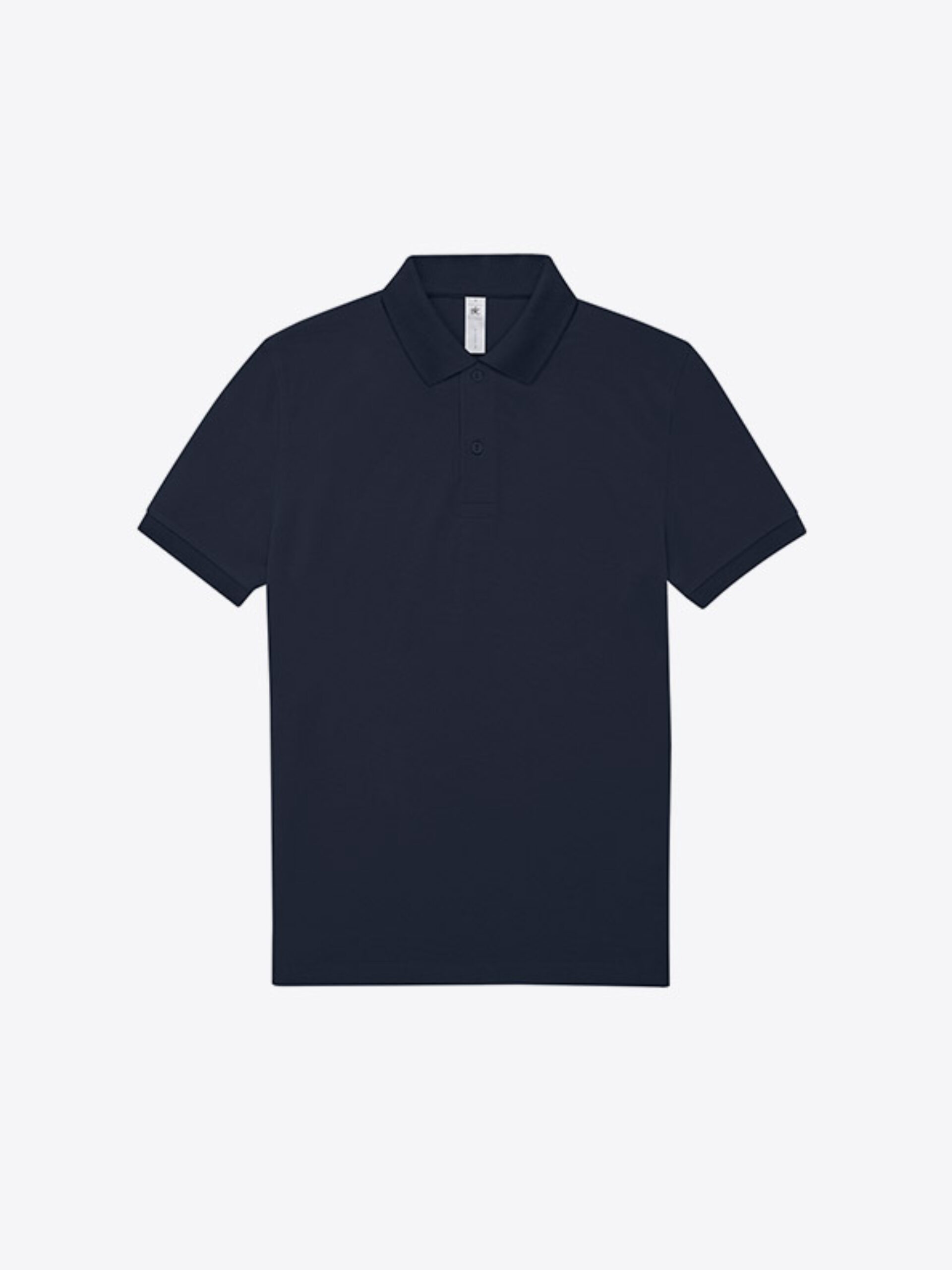 Polo Shirt Herren Easy B+c Mit Logo Bedrucken Baumwolle Navy