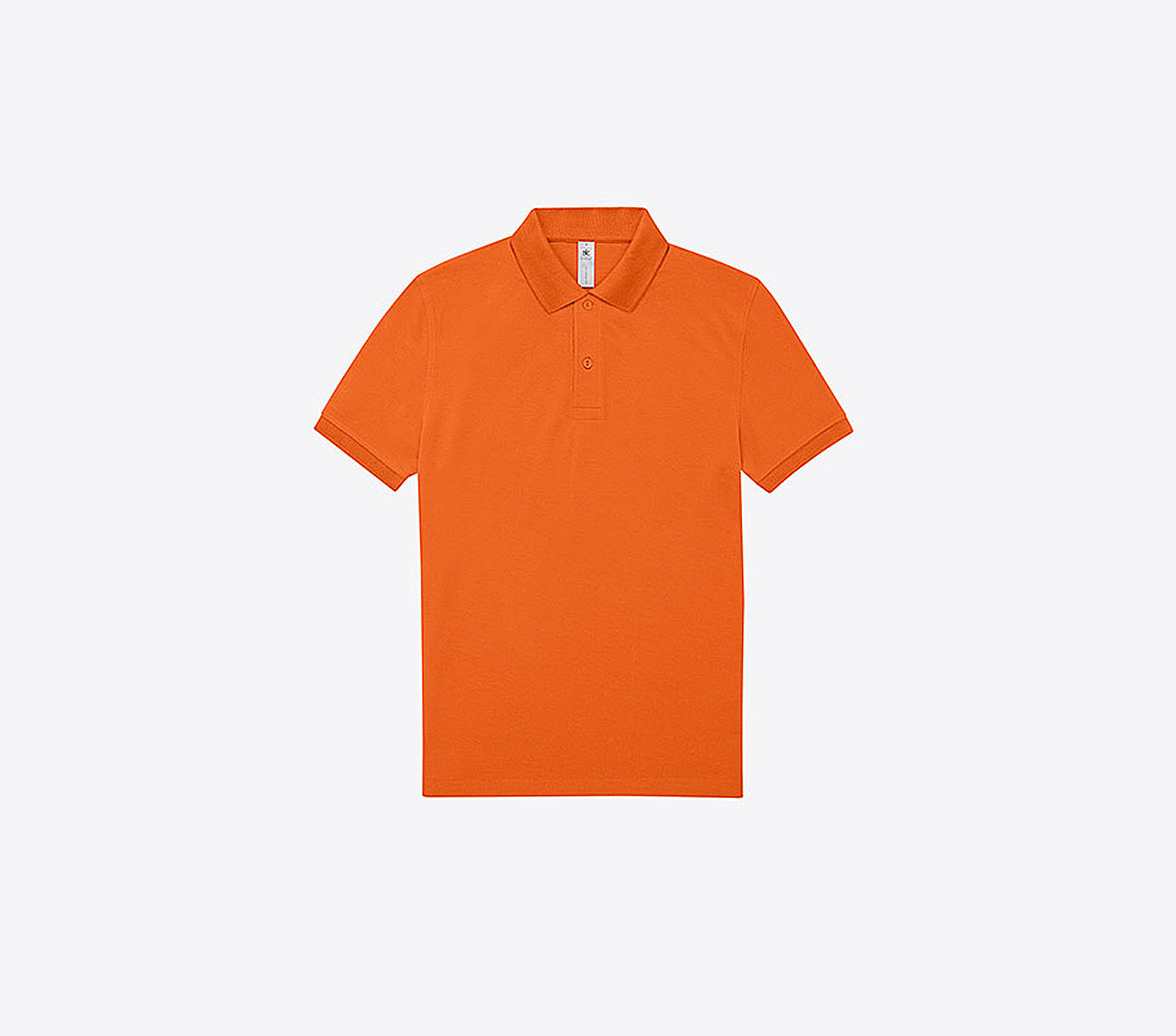 Polo Shirt Herren Easy B+c Mit Logo Bedrucken Baumwolle Pure Orange