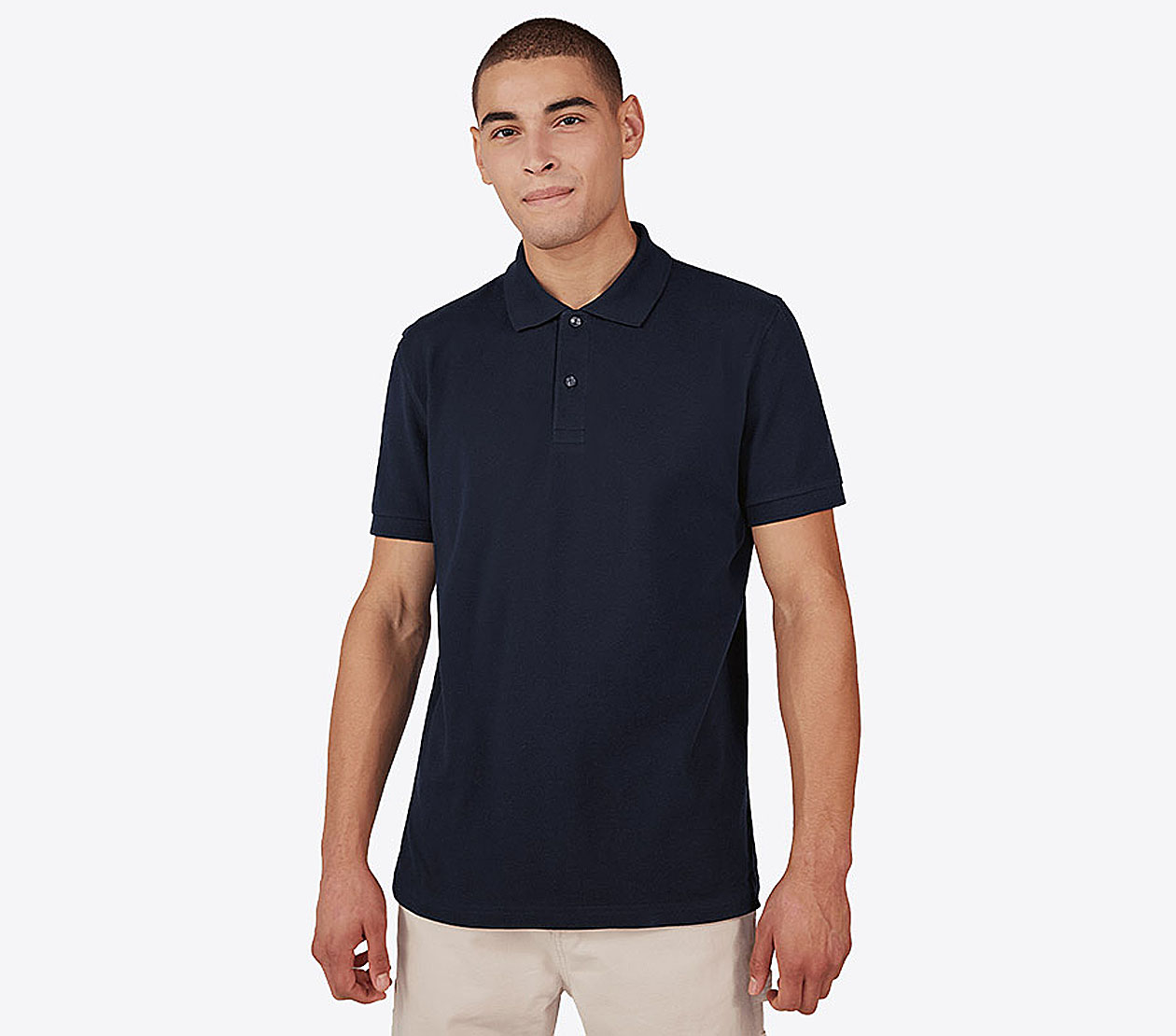 Polo Shirt Herren Easy B+c Mit Logo Bedrucken Baumwolle