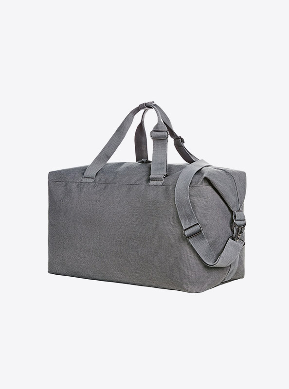 Reisetasche Easy Halfar Mit Logo Bedrucken Baumwolle Werbegeschenk Grau