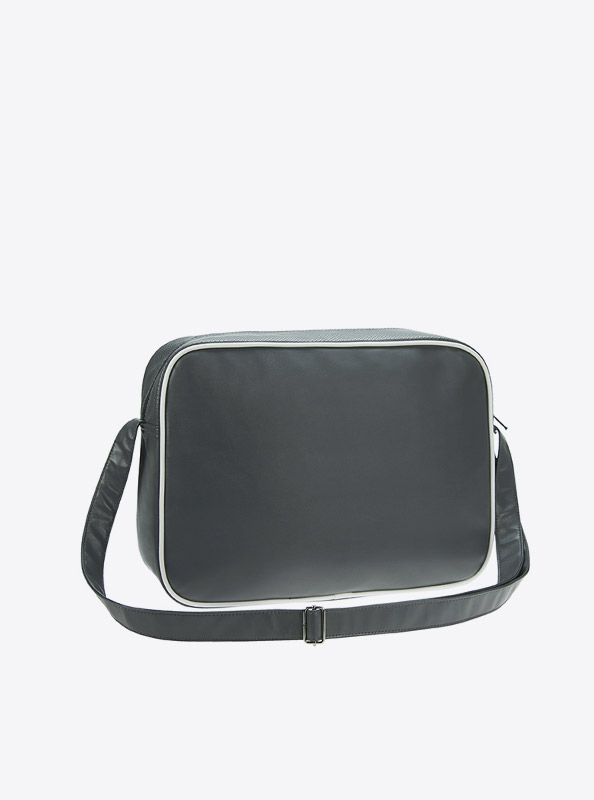 Retro Bag Easy Halfar Mit Logo Bedrucken Faire Produktion Kostenloser Designservice Rueckseite Anthrazit