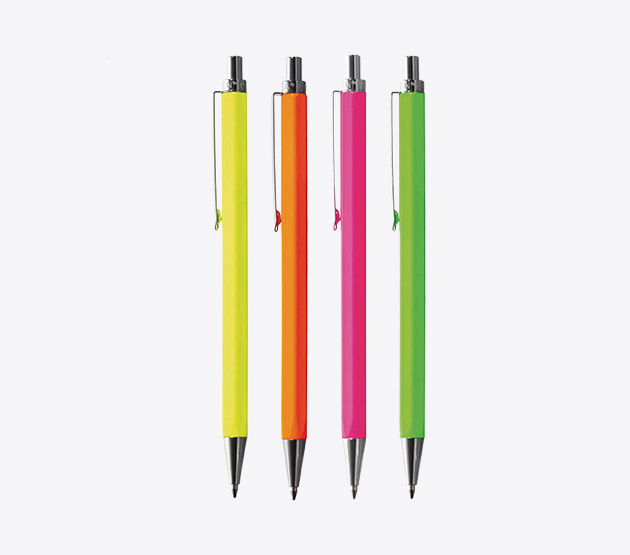 Rezpen Kugelschreiber bedrucken mit Logo Farben Neon