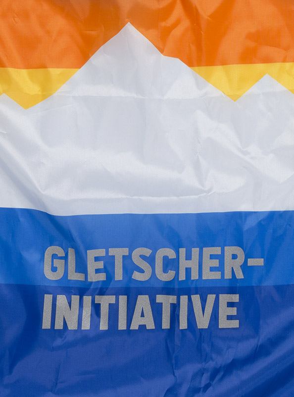 Rucksack Schutz Gletscherinitiative Mit Logo Bedrucken Polyester Nachhaltig Fair Produziert