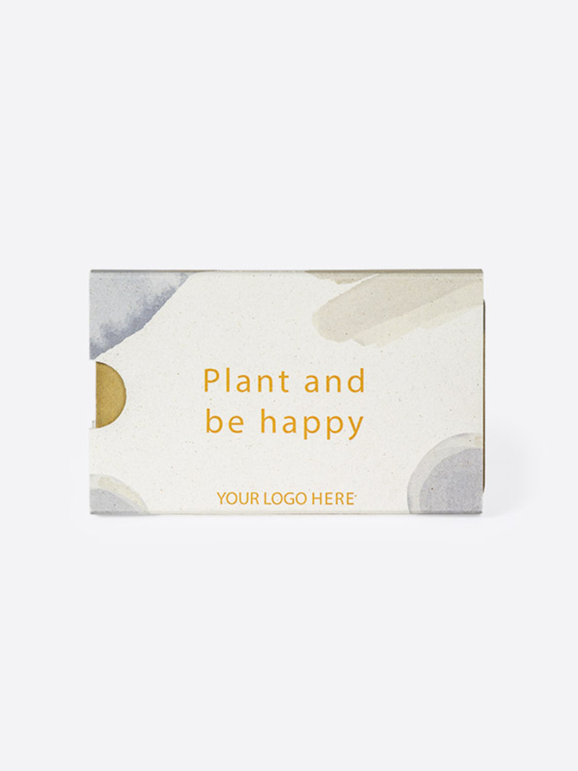 Samen Pillen Als Werbeartikel Bedrucken Mit Logo Karton Packung Plant And Be Happy