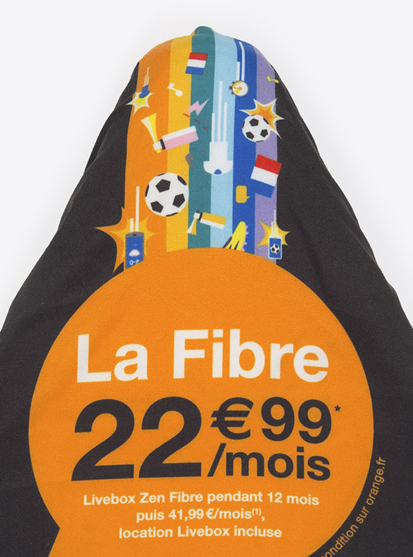 Sattelüberzug Eu La Fibre Mit Logo Bedrucken Vollflaechig Velosattel Cover Wasserresistent Polyester Made In Italy