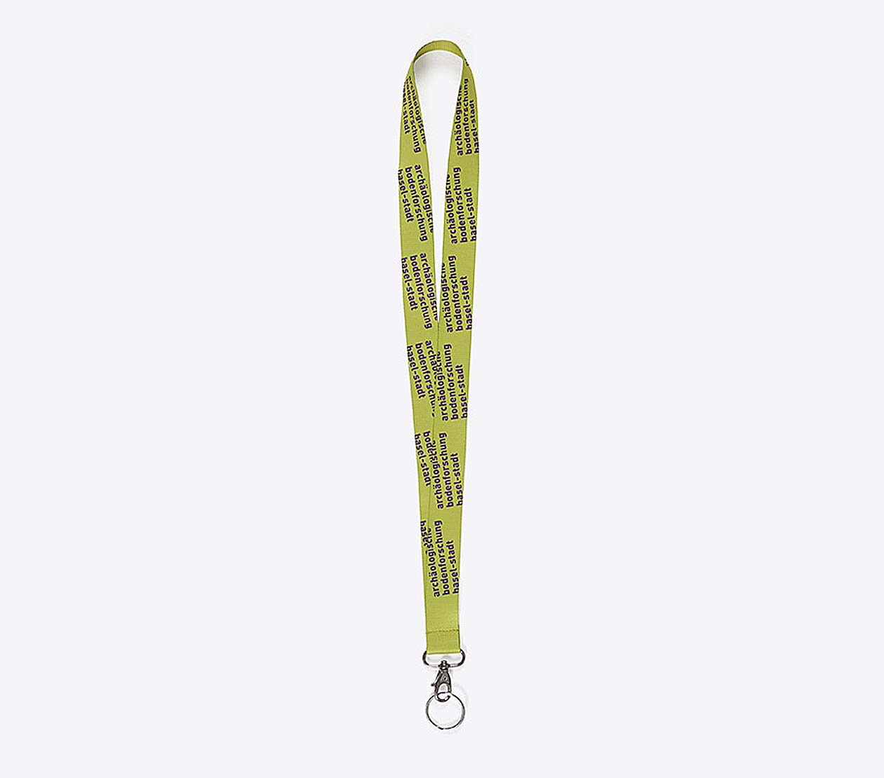 Schluesselband Lanyard Bedrucken 387 Polyester Light Archeolog