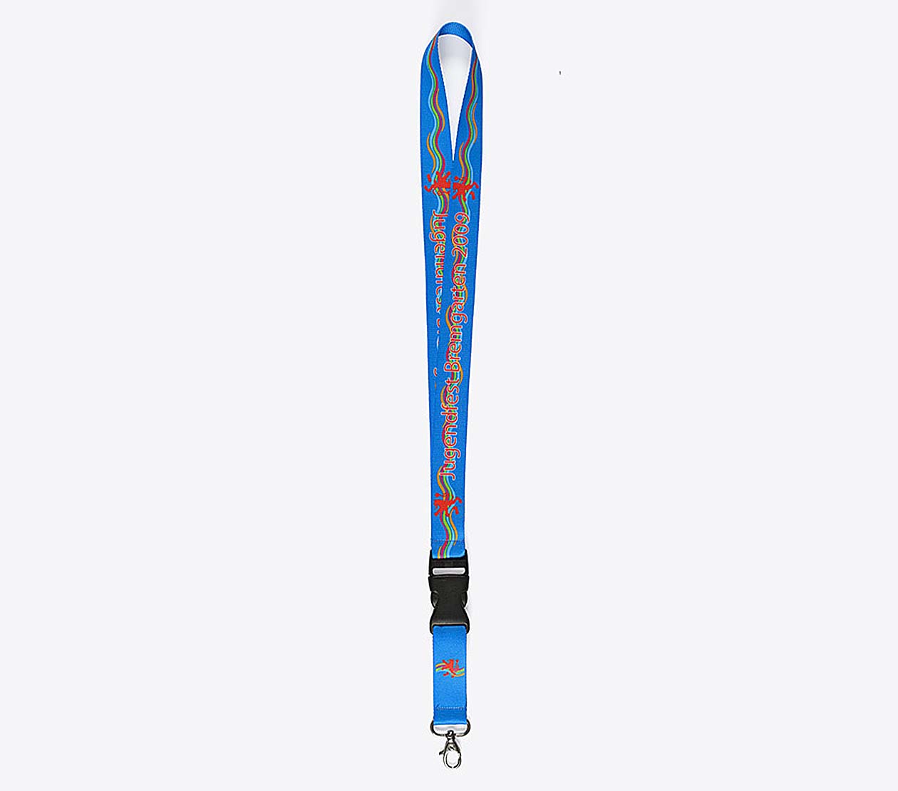 Schluesselband Lanyard Bedrucken 387 Polyester Light Digitaldruck Bremgarten