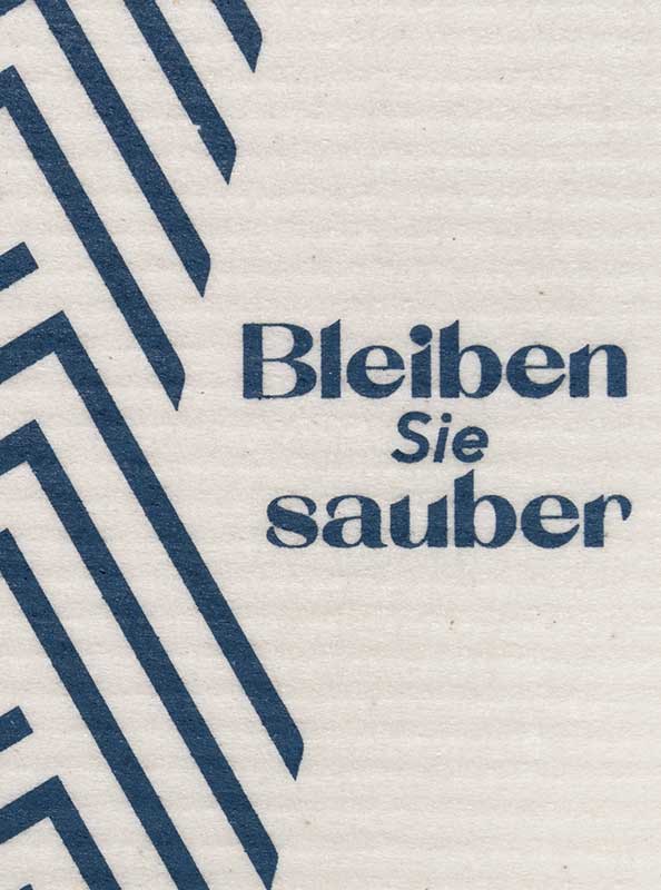 Schwammtuch Manroof Mit Logo Bedrucken Weiss
