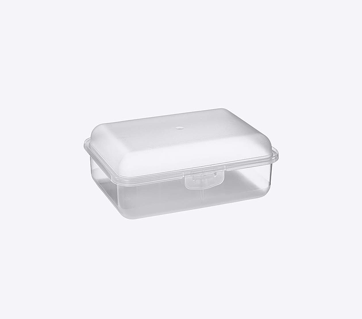 Snackbox Lunchbox Budget Mit Logo Motiv Bedrucken Weiss Transparent