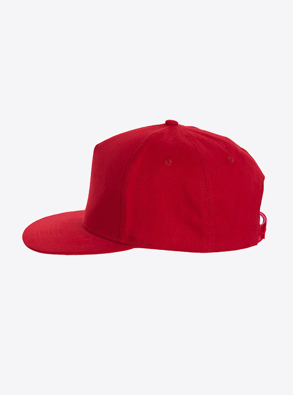 Snapback Flat Cap Bedrucken Besticken Mit Logo Sols Sonic Red