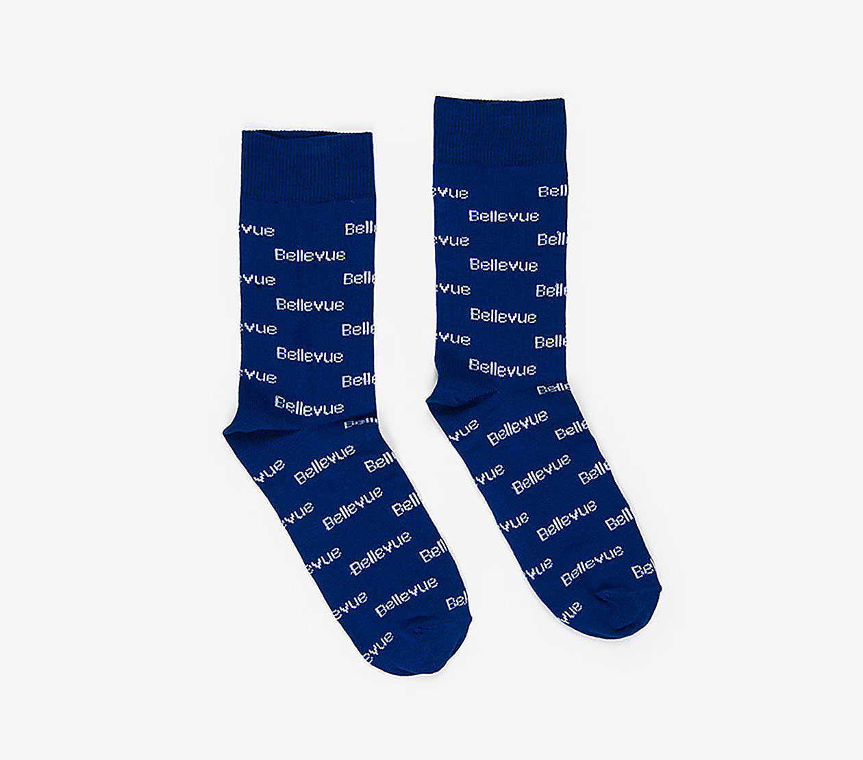 Socken Bellevue All Over Muster Baumwolle Mit Logo