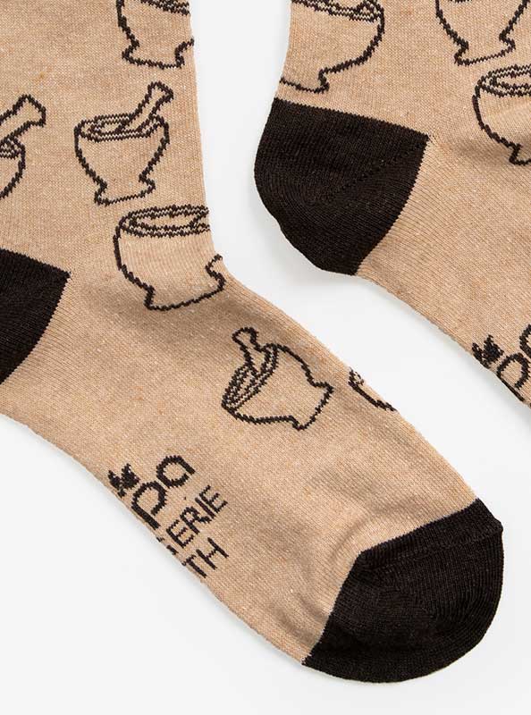 Socken Recycled Dropa Drogerie Mit Logo Einwebung Baumwolle Recycled Fair Produziert Werbesocken