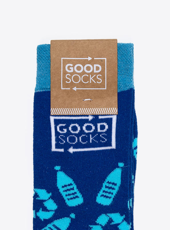 Socken Recycled Goodsocks Mit Logo Bedrucken Papertag