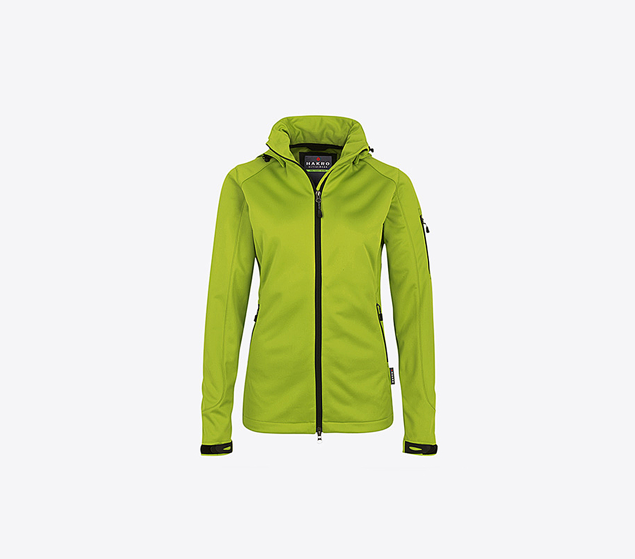 Softshelljacke Fuer Damen Wasserabweisend Bedrucken Mit Logo Oder Besticken Hakro 248 Alberta Kiwi