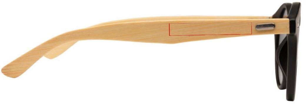 Sonnenbrille Bamboo Druck