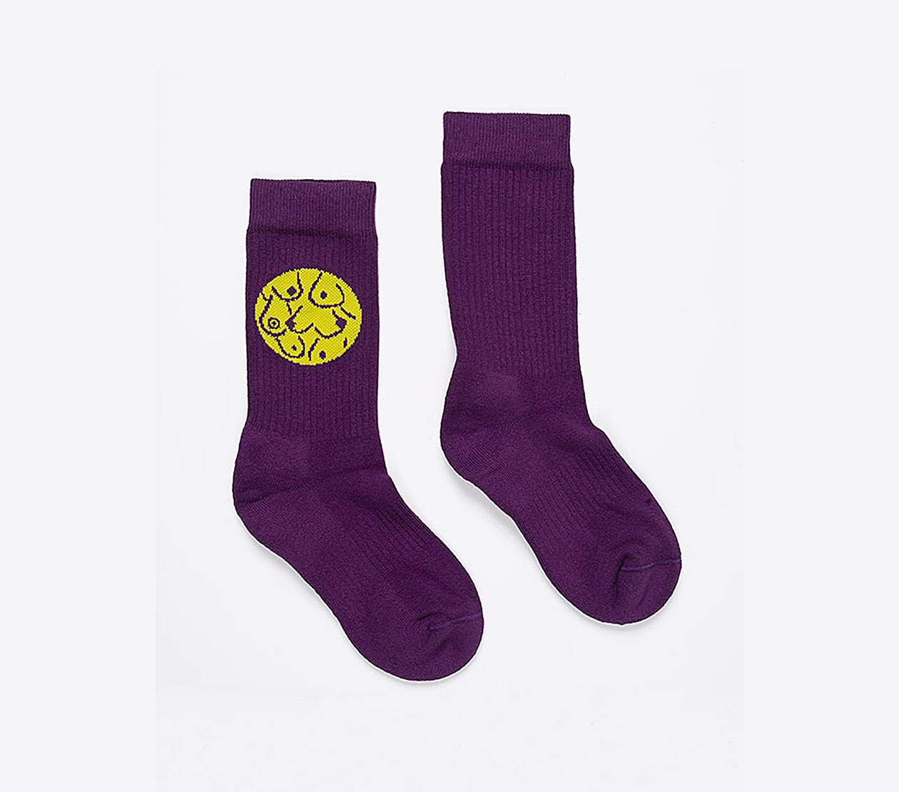 Sportsocken Femstreik Basel Mit Logo Einwebung Werbesocken Bedruckt Baumwollmix