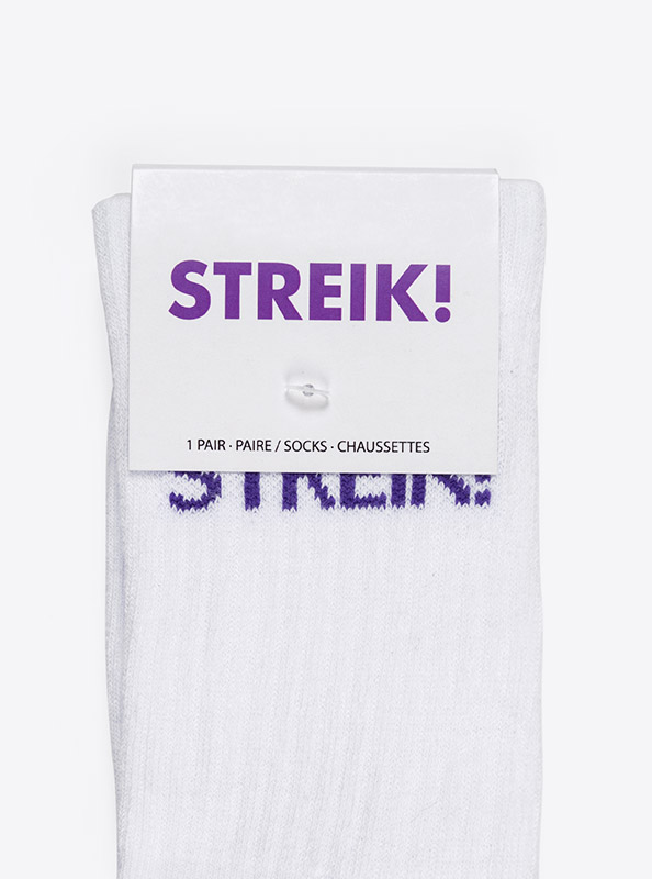 Sportsocken Streikhaus Mit Logo Einwebung Werbesocken Baumwolle