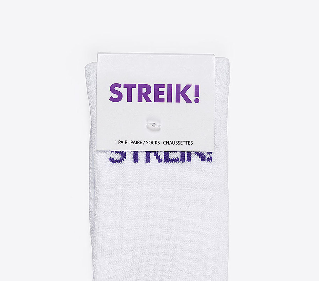 Sportsocken Streikhaus Mit Logo Einwebung Werbesocken Baumwolle