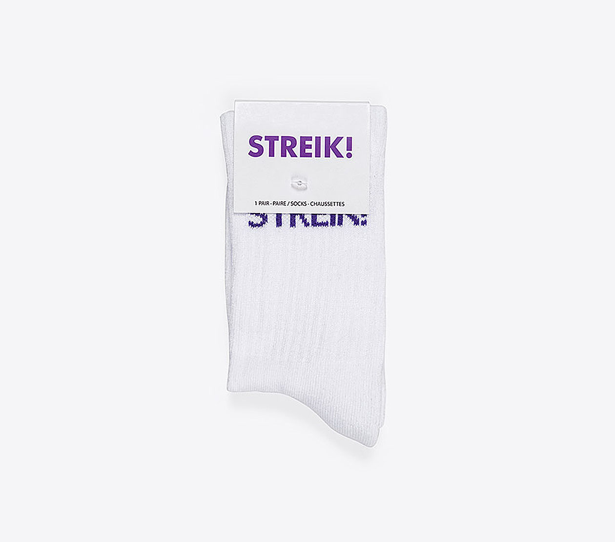 Sportsocken Streikhaus Mit Logo Einwebung