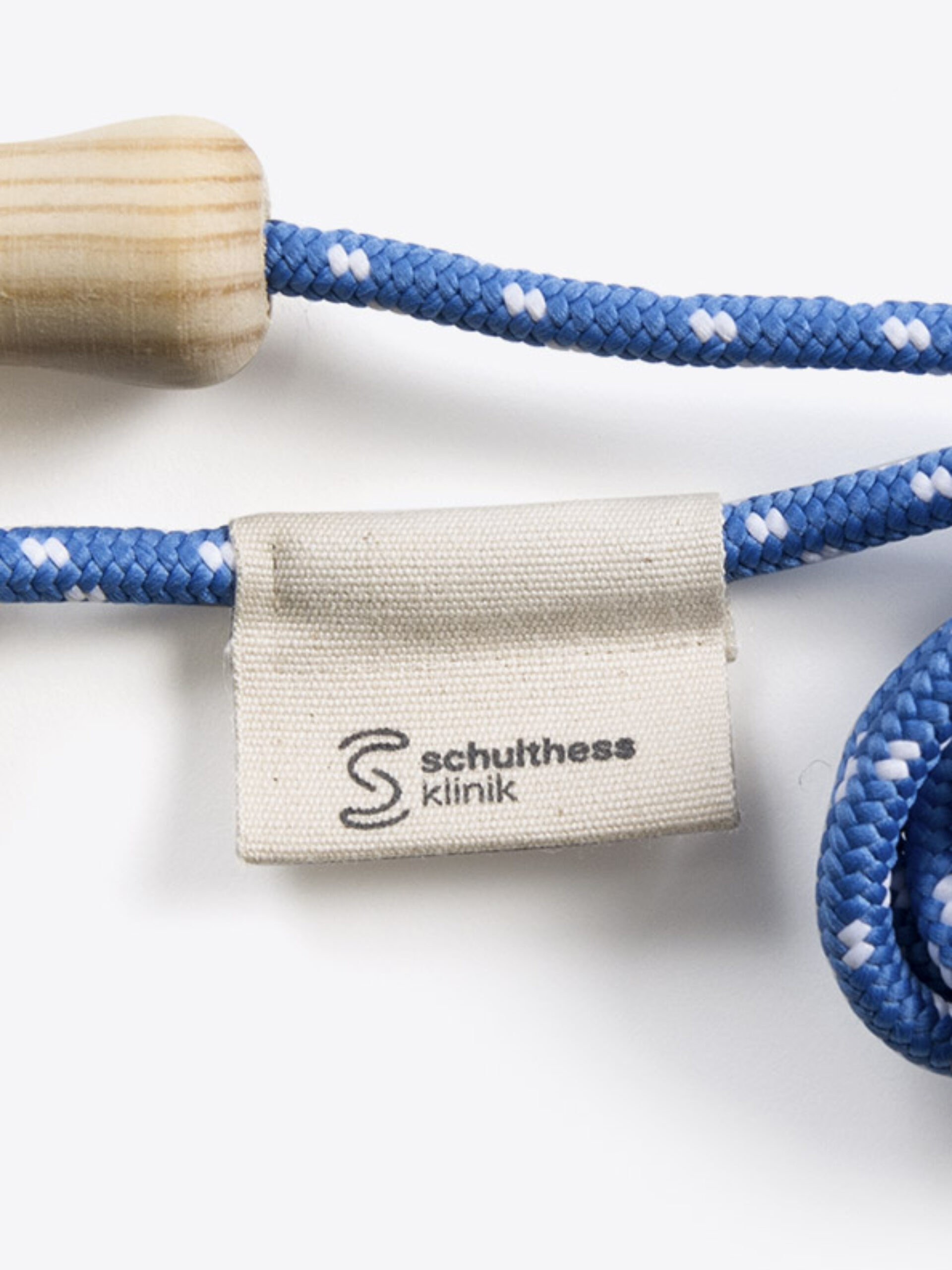 Springseil Schulthess Klinik Baumwoll Label Mit Logo Bedrucken Alle Farben