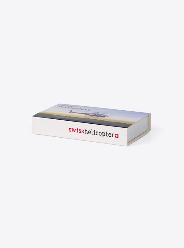 Streichholz Swissmade Box Mit Logo Gestalten Schweiz