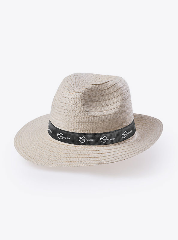 Strohhut Panama Hutband Mit Logo Werbung Bedrucken