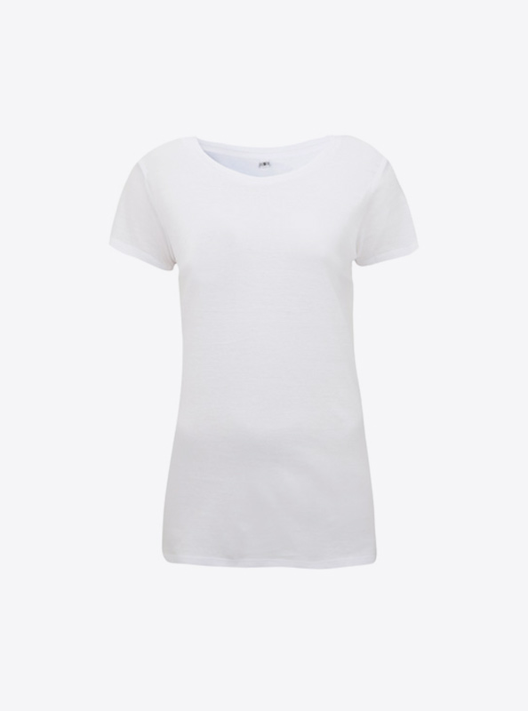 T Shirt Fuer Damen Mit Logo Drucken Continental N09 White