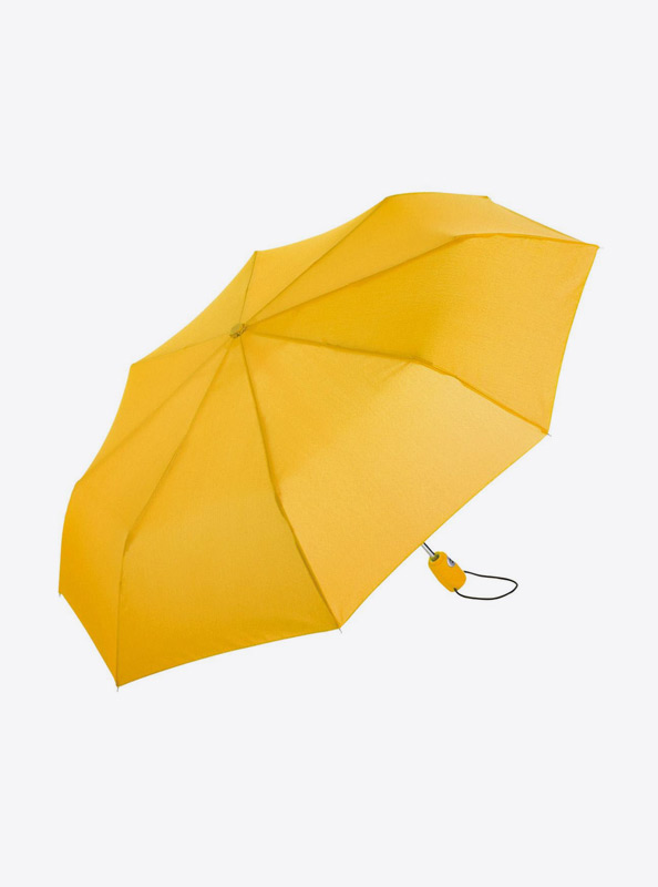 Taschenschirm Standard Bedrucken Mit Logo Farbe Gelb