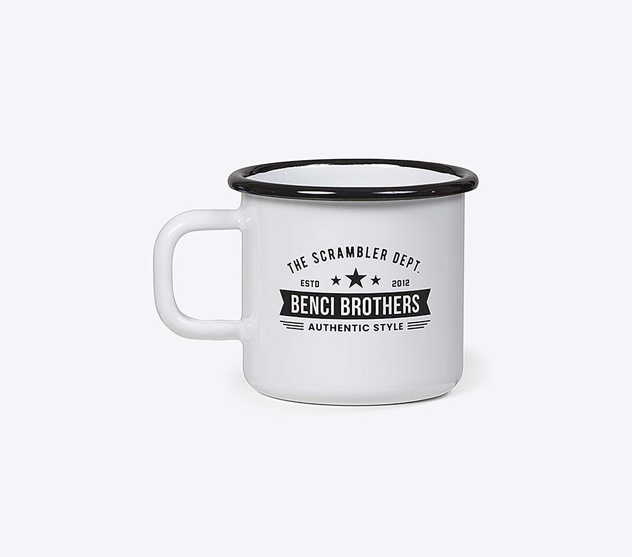 Tasse Email Benci Brothers Mit Logo Bedrucken