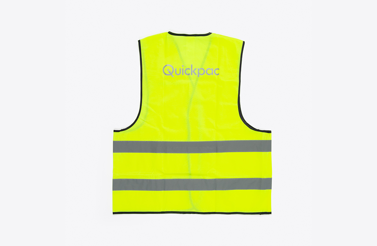 Teambekleidung Quickpac Sicherheitsveste