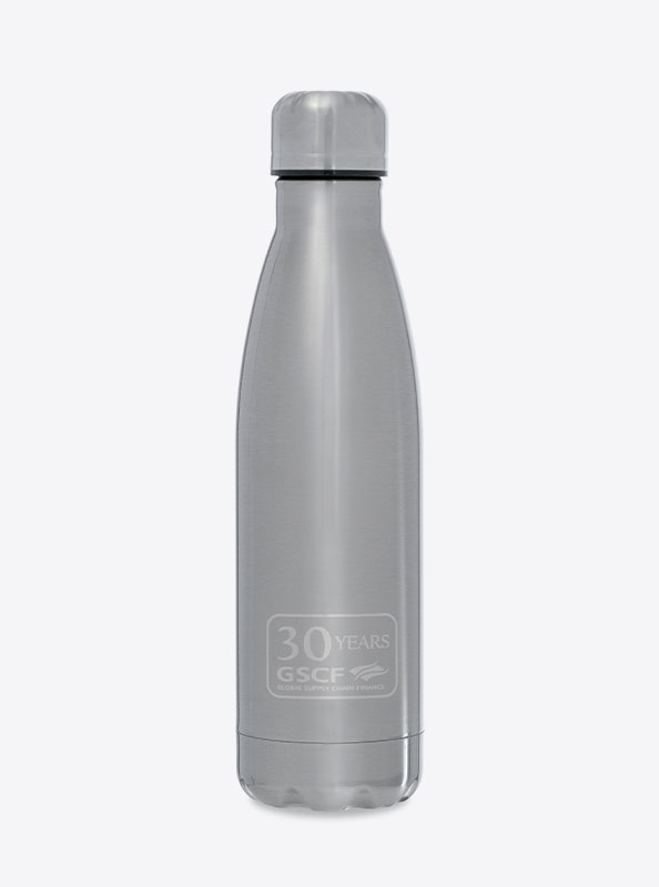 Thermosflasche Premium Mit Logo Gravierung Siebdruck Gscf