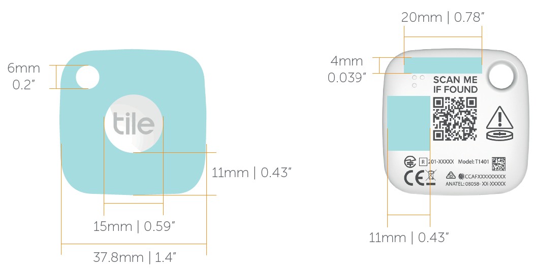 Tile Mate Druckflaeche