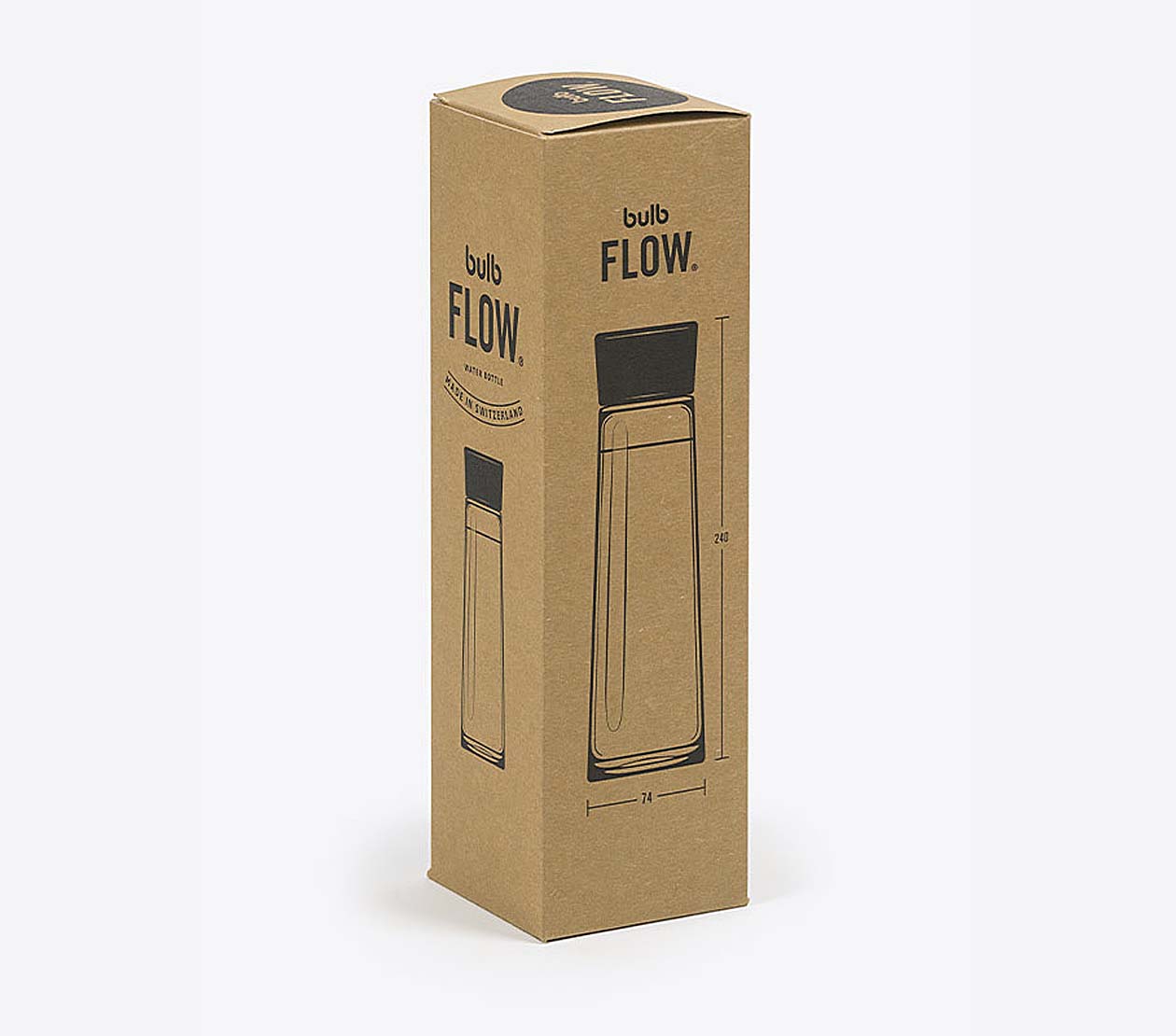 Trinkflasche Bulb Flow Mit Logo Gravierung Schweiz