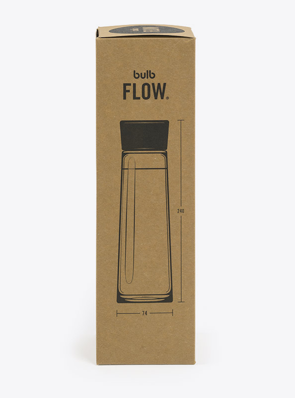 Trinkflasche Bulb Flow Mit Logo Gravierung Zurich