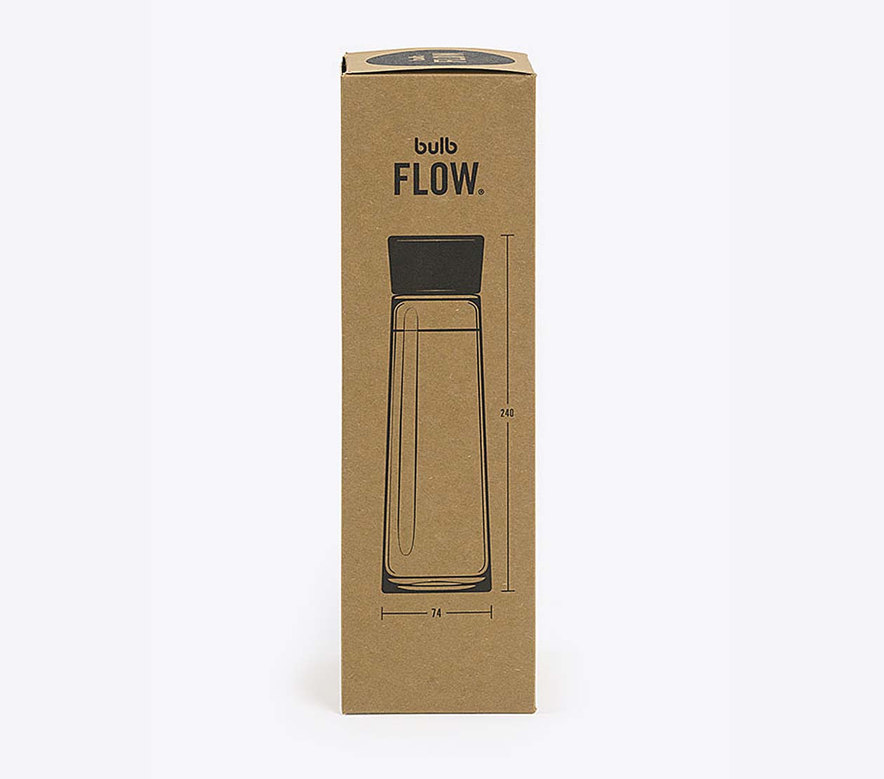 Trinkflasche Bulb Flow Mit Logo Gravierung Zurich