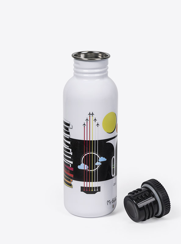 Trinkflasche Made In Eu 750ml Bedrucken Kostenloser Gestaltungsservice Edelstahl Kunststoff Offen