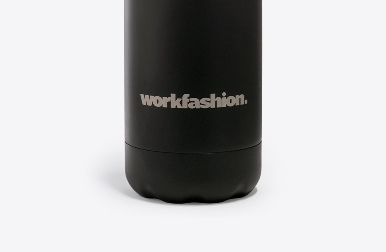 trinkflasche workfashion close up