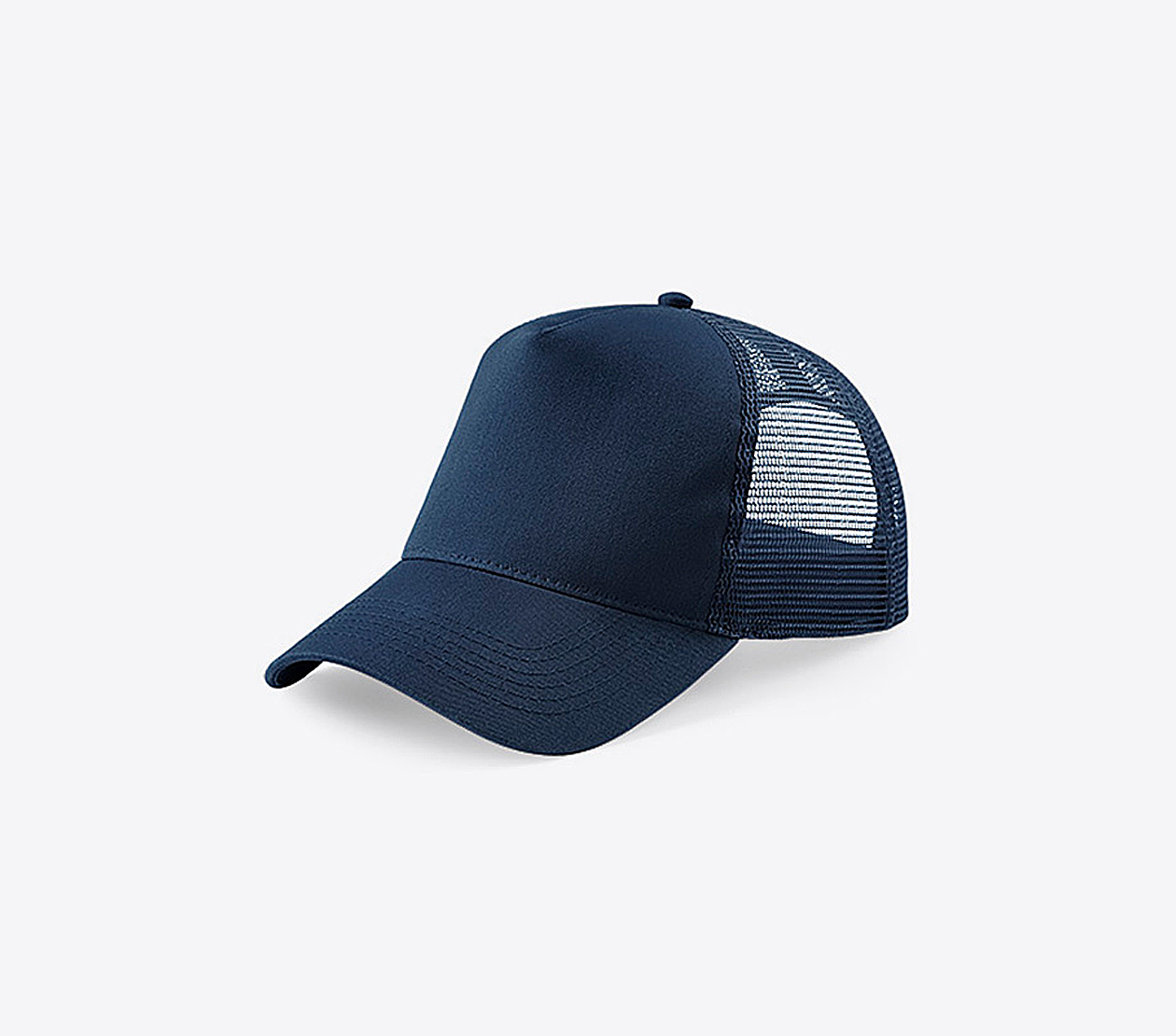 Trucker Cap Mit Logo Bedrucken Besticken Beechfield B640 Farbe French Navy