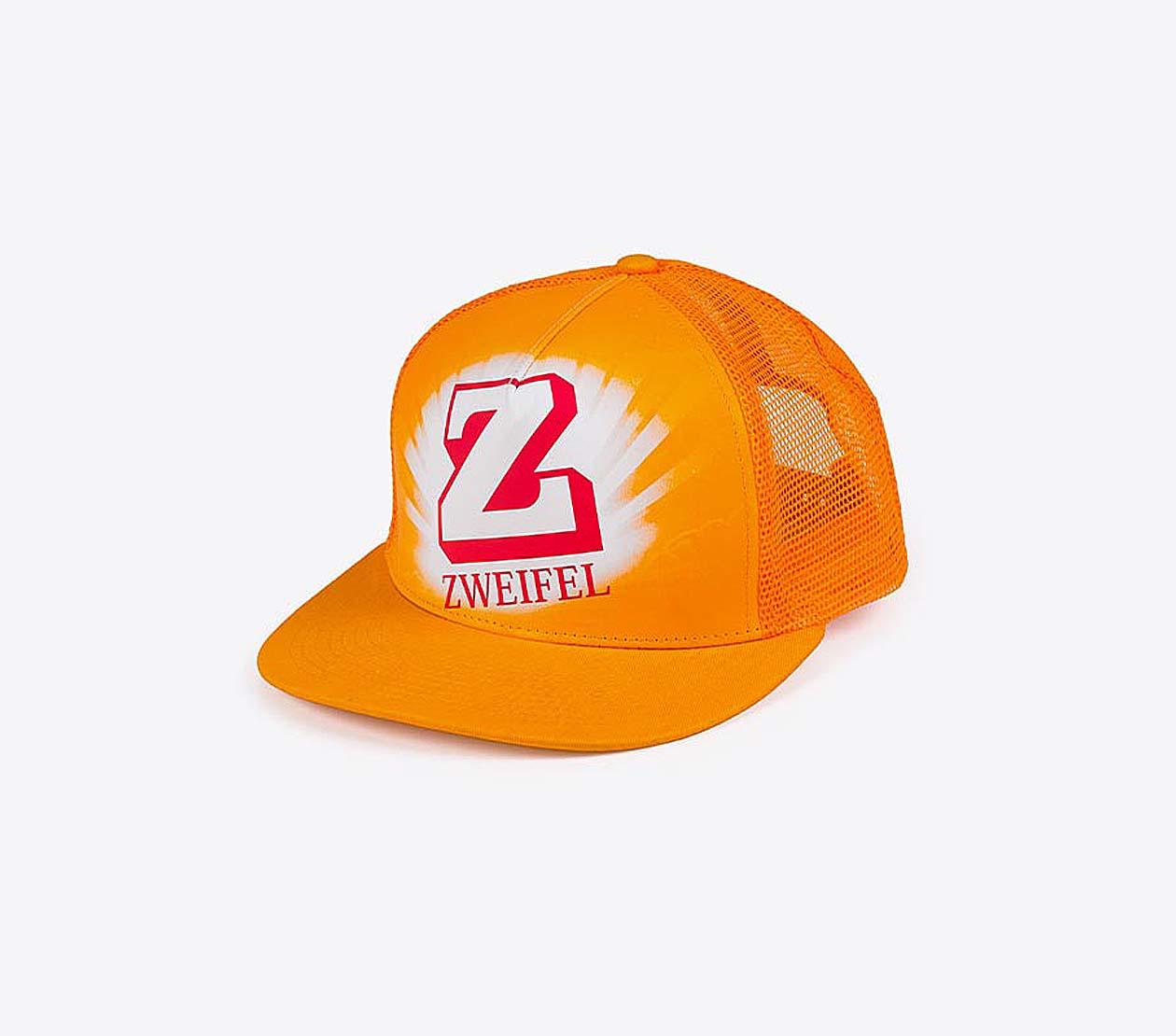 Trucker Cap Mit Logo Bedrucken Zweifel Orange