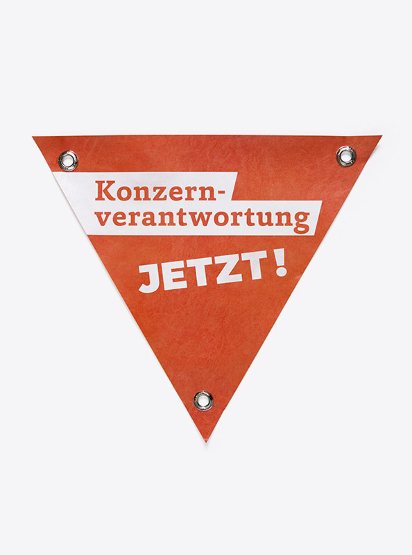 Velodreieck Swiss Made Koalition Fuer Konzernverantwortung Mit Logo Bedrucken Pvc Frei