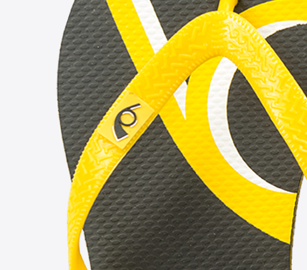 veredelung flip flop pvc label