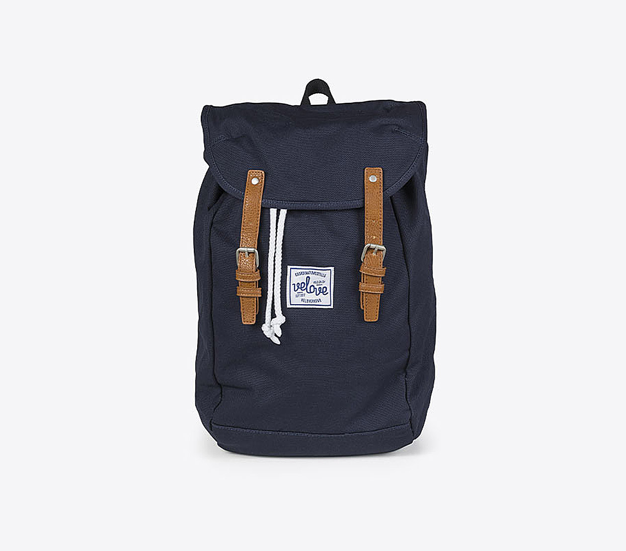 Vintage Rucksack Mit Logo Besticken