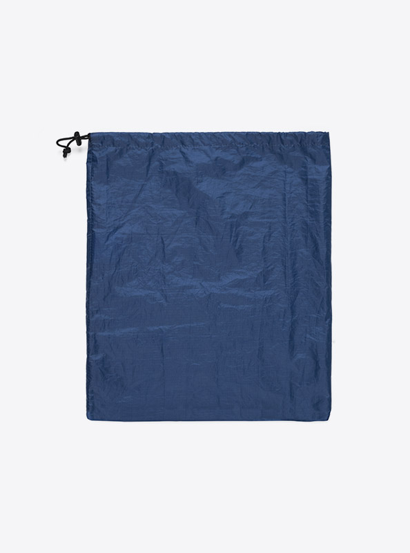 Waeschesack Polyester Mit Logo Bedrucken Faire Produktion Nachhaltig Blau