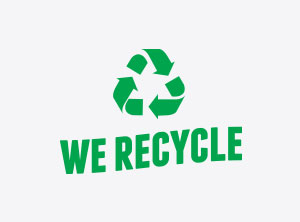 We Recycle Logo