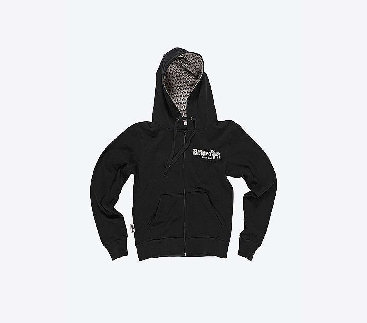 Zip Hoodie Mit Kapuze Drucken Besticken